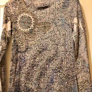 PRANA LONG SLEEVE TOP.